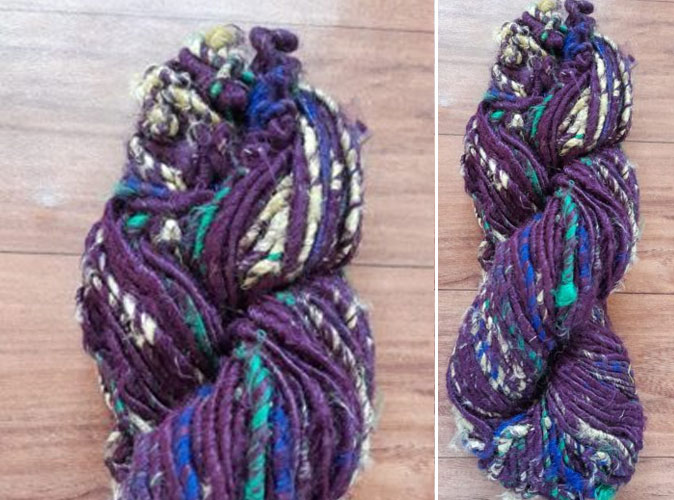 Violet-tone-Banana-Yarn